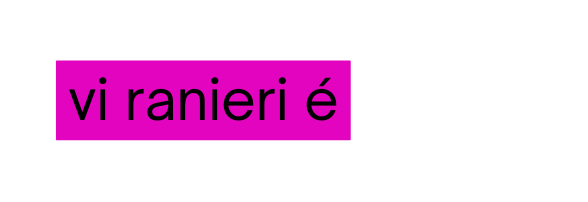 vi ranieri é